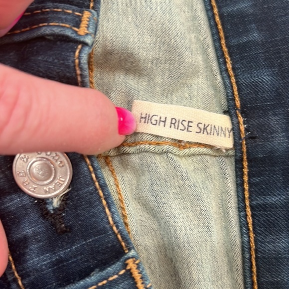 Rag & Bone High Rise Skinny Jeans - SZ 27 - Picture 7 of 12